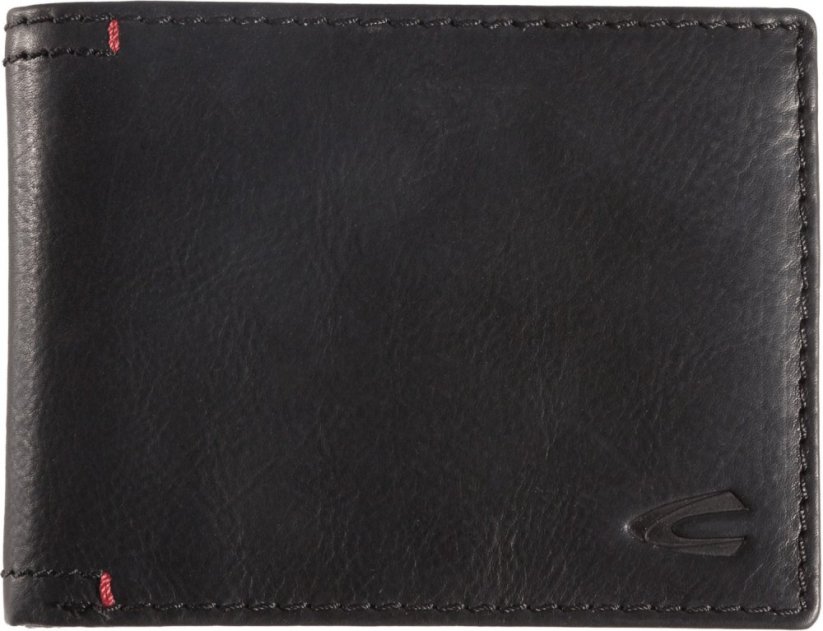 Camel Active Salamanca Horizontal Wallet Kožená větší černá peněženka 181-703-60 černá