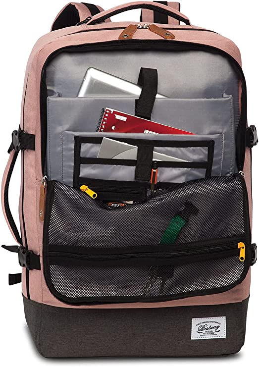 BestWay cestovní batoh CABIN PRO RETRO 40223-2100 růžový 40 L