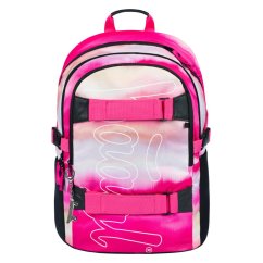 Školní batoh Baagl Skate Pink Stripes A-32035