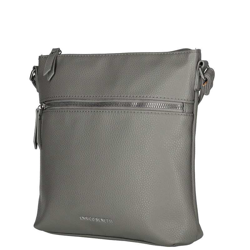 Dámská crossbody kabelka Enrico Benetti Sarah 66715-124 šedá