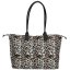 Enrico Benetti Claire Shopper - Stylová velká béžovo-černá kabelka 25001-406