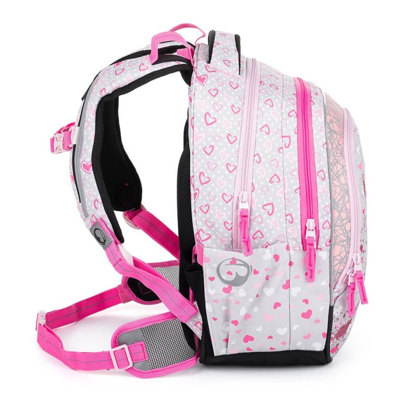 Bagmaster Dívčí školní batoh PANDA BETA 22 B