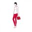 Kosmetická taška Reisenthel toiletbag red WH3004