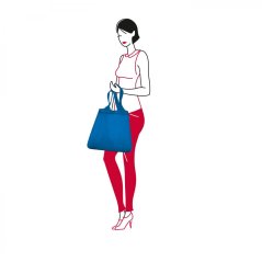 Reisenthel Mini Maxi shopper AT0002 modrá skládací nákupní taška
