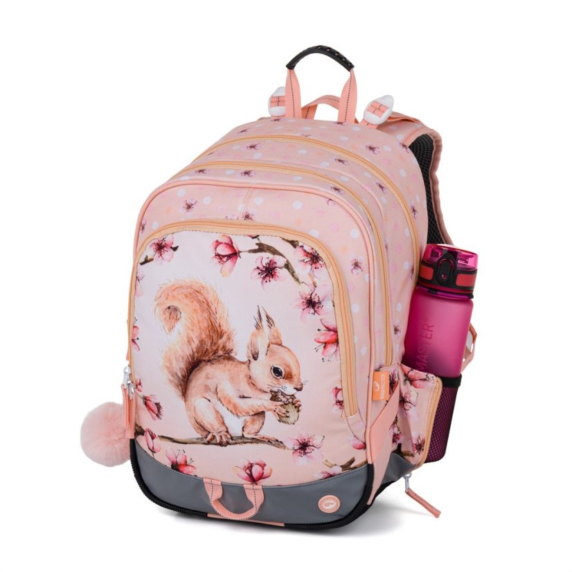 Bagmaster, Dívčí školní batoh do první třídy Veverka Alfa 26 A