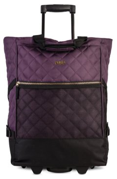 Elegantní nákupní taška na kolečkách 10422-3000 Punta Wheel fialová