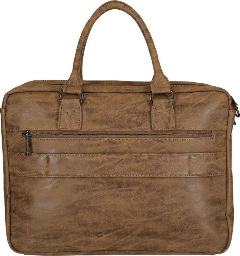 Aktovka  Enrico Benetti  Rotterdam laptop bag 15 inch 66691-010 světle hnědá