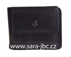 dolarka kožená 4496 KOMODO černá - 2. jakost