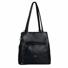 Gabor Mina Backpack M dámský koženkový batoh a kabelka 000890 černý