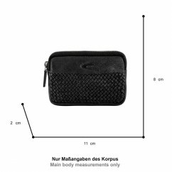 Kožená klíčenka Camel Active WAVE 368-701-60 černá