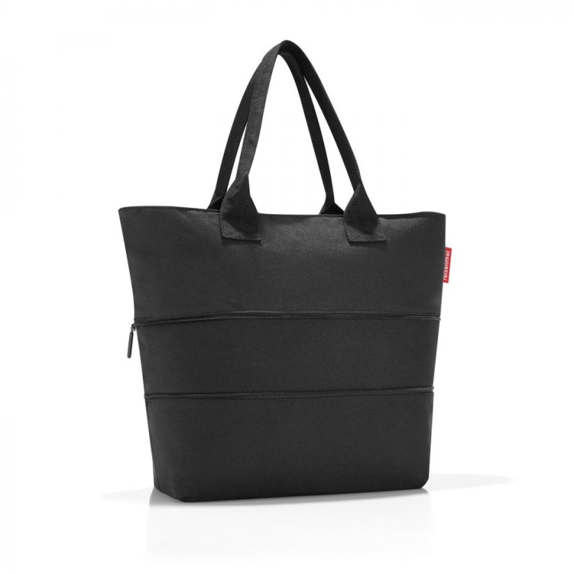 Nákupní kabelka se zipem Reisenthel Shopper e1 black RJ7003 černá