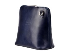 Giglio leather malá dámská kožená kabelka 133 tmavě modrá