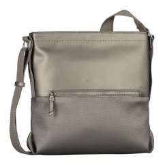 TOM TAILOR Erin Cross Bag M – dámská crossbody kabelka metalická šedá