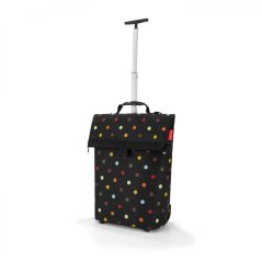 Moderní nákupní taška na kolečkách TROLLEY M dots NT7009
