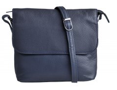 New bags leather malá kabelka přes rameno LB-204 tmavě modrá