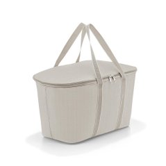 Chladící nákupní košík Reisenthel Coolerbag herringbone sand UH6049