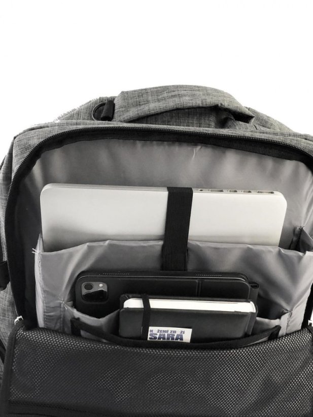 BestWay cestovní batoh CABIN PRO RETRO 40223-1700 světle šedý 40 L