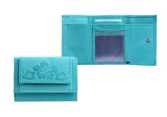 Malá peněženka HJP 7116-A TYRKYS-GREEN