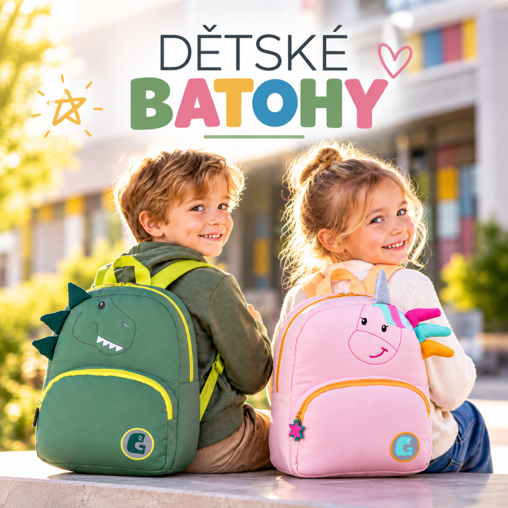 Dětské batohy - Barva - Červená