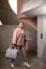 Allrounder L twist sky rose elegantní dámská cestovní taška MT1035