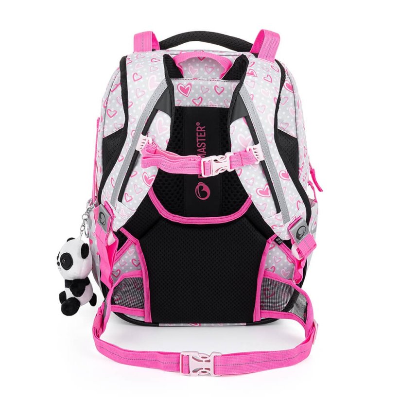 Bagmaster Dívčí školní batoh PANDA BETA 22 B