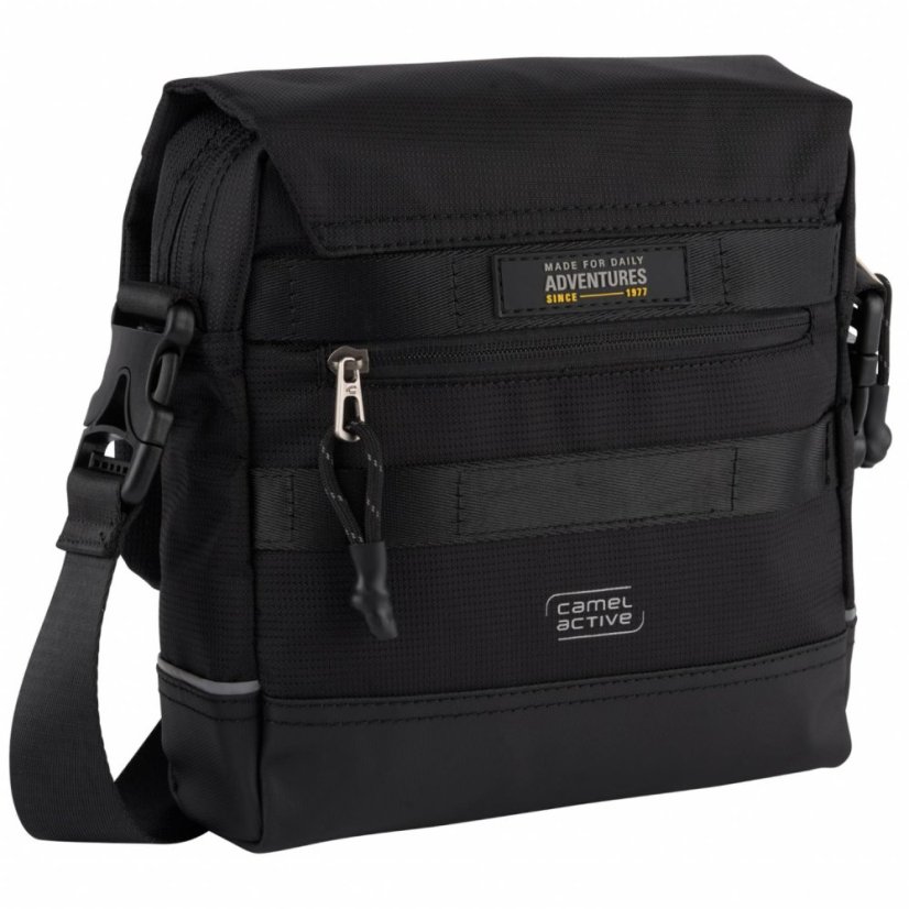 Camel Active Connect Flap Bag S pánská taška přes rameno černá 012224