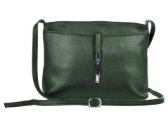 MaxFly kožená kabelka 5085 zelená - militare