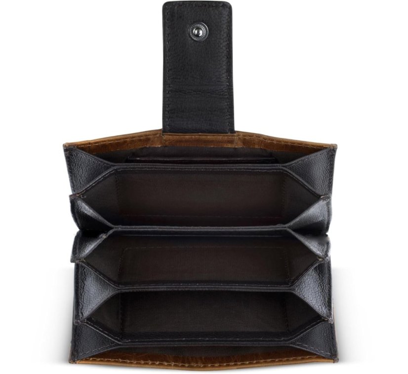 Bugatti Nevio kožené pouzdro na karty 49591607 hnědé cognac