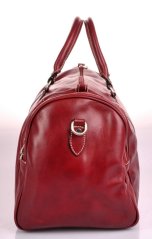 Giglio leather kožená cestovní taška 0429 červená