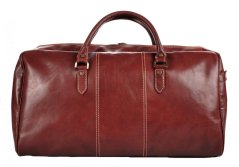 Giglio leather kožená cestovní taška 0788 hnědá
