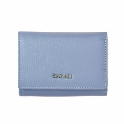 Dámská kožená malá peněženka SEGALI 7106 B lavender
