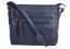 New Bags kožená kabelka LB-296 tmavě modrá