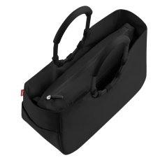 Nákupní taška Reisenthel Loopshopper M Frame Black/Black OS7040 – 12 l s organizérem