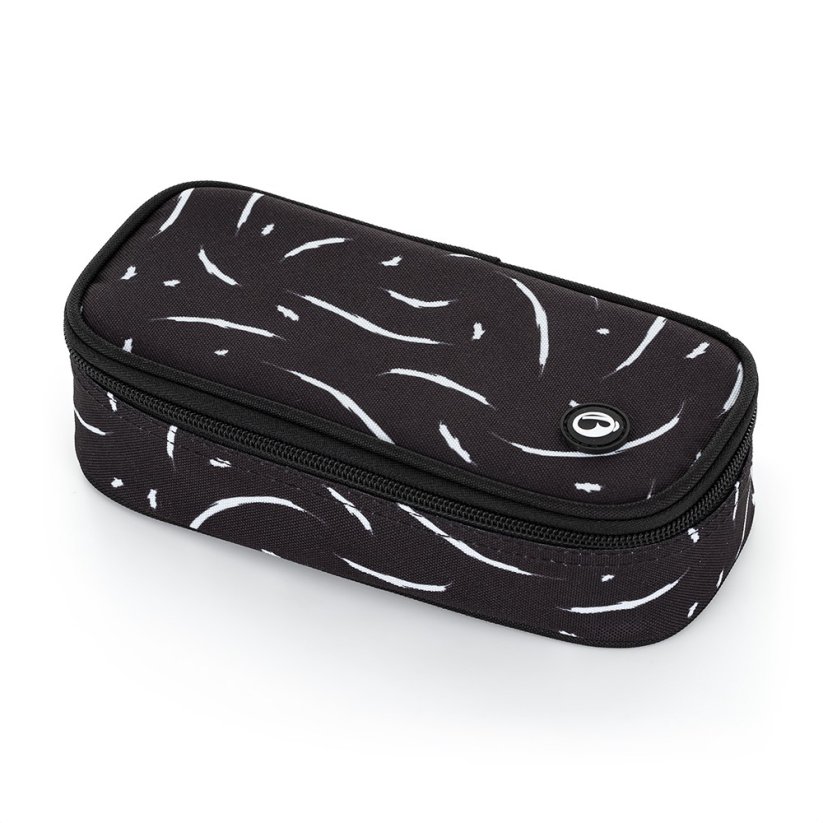 Bagmaster školní set  NOMAD 25 A – černo-bílý (batoh + penál)