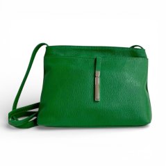 Dámská kožená crossbody kabelka 5085 zelená