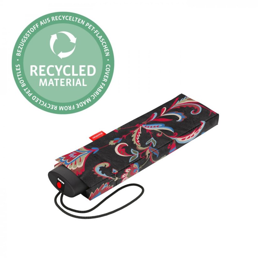 Deštník Reisenthel umbrella pocket mini paisley black RT7064