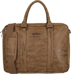 Aktovka  Enrico Benetti  Rotterdam laptop bag 15 inch 66691-010 světle hnědá