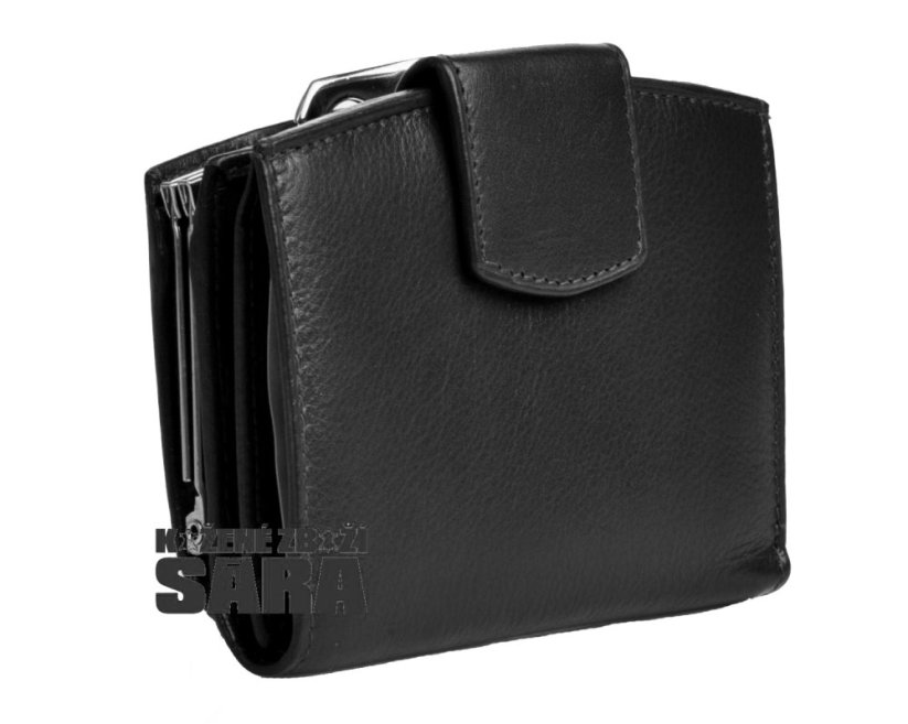 ARWEL Dámská kožená peněženka s rámečkem 511-4357 černá