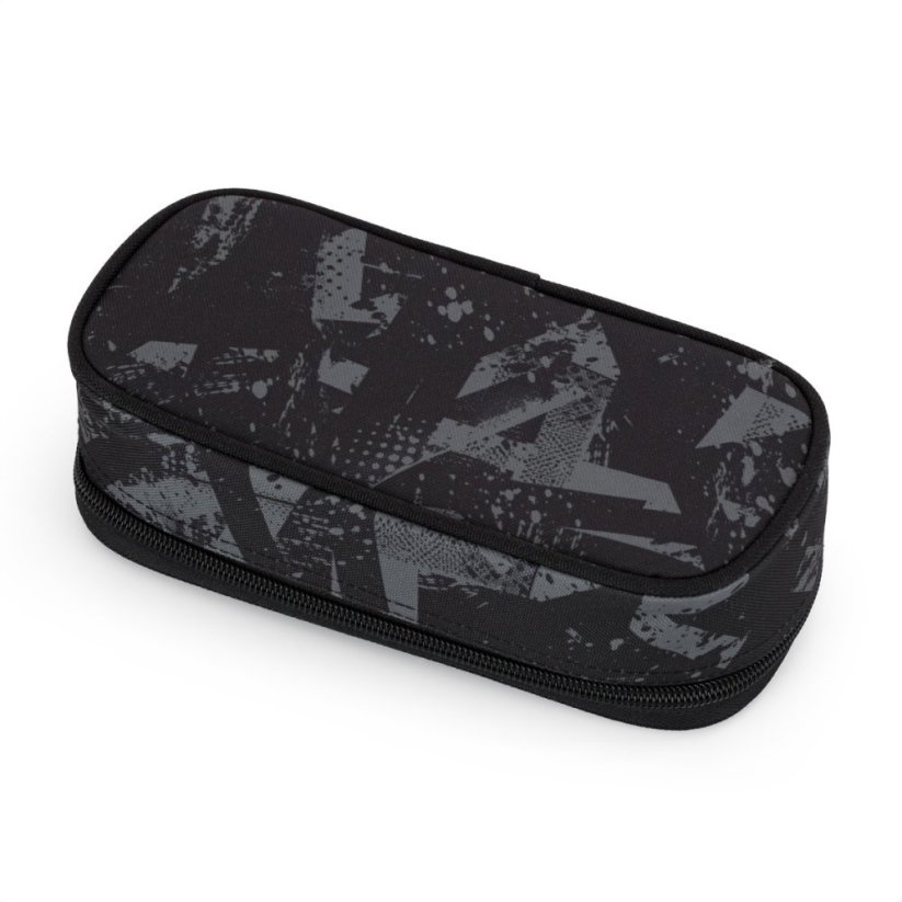 Bagmaster školní set NOMAD 25 B – černo-šedý (batoh + penál)