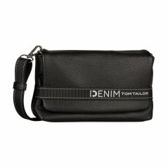 Tom Tailor Denim Marlow Flap Bag M 012012 černá – dámská crossbody kabelka