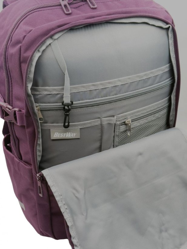Bestway Cestovní batoh 40330-3000 fialový 30 L, 49 × 35 × 15 cm