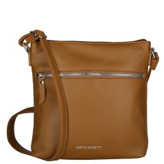 Dámská crossbody kabelka Enrico Benetti Sarah 66715-005 hnědá cognac