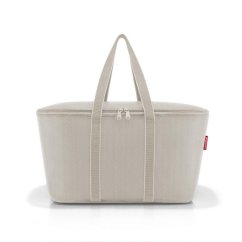 Chladící nákupní košík Reisenthel Coolerbag herringbone sand UH6049