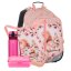 Bagmaster, Dívčí velký školní set pro prvňáčky Alfa 26 A Veverka (batoh + penál + sáček na tělocvik + lahev + box)