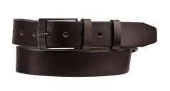 Pánský kožený hnědý pásek 35-40