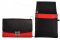 Kožená kasírka s pouzdrem 552-785 black/red