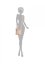 Dámská crossbody kabelka Enrico Benetti Sarah 66715-133 růžová