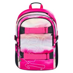 Školní batoh Baagl Skate Pink Stripes A-32035