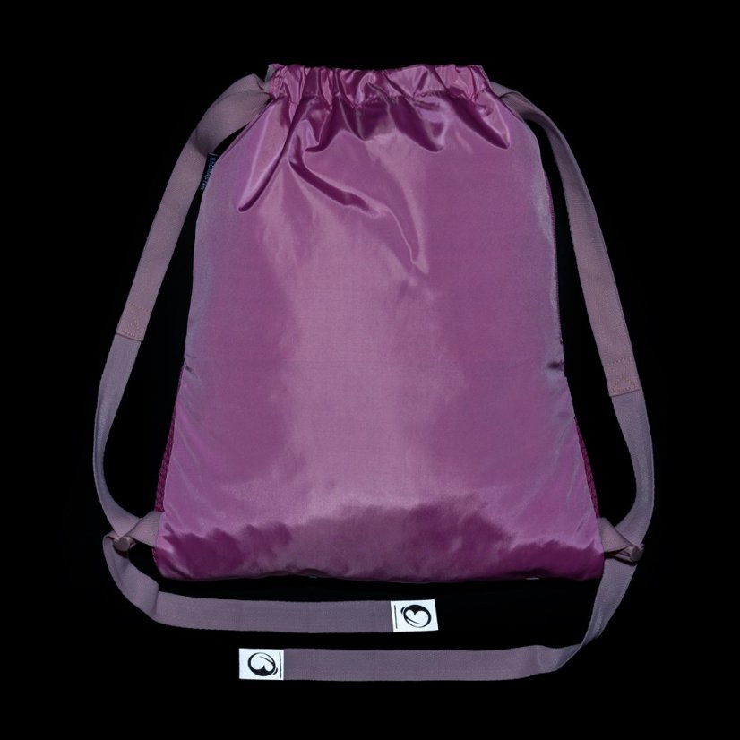 Bagmaster Dívčí školní sáček na tělocvik Bílá kočička Dopi 26 A