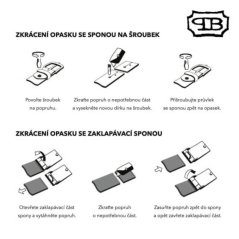 Penny Belts Pánský kožený pásek černý společenský 35-020-4PS-60